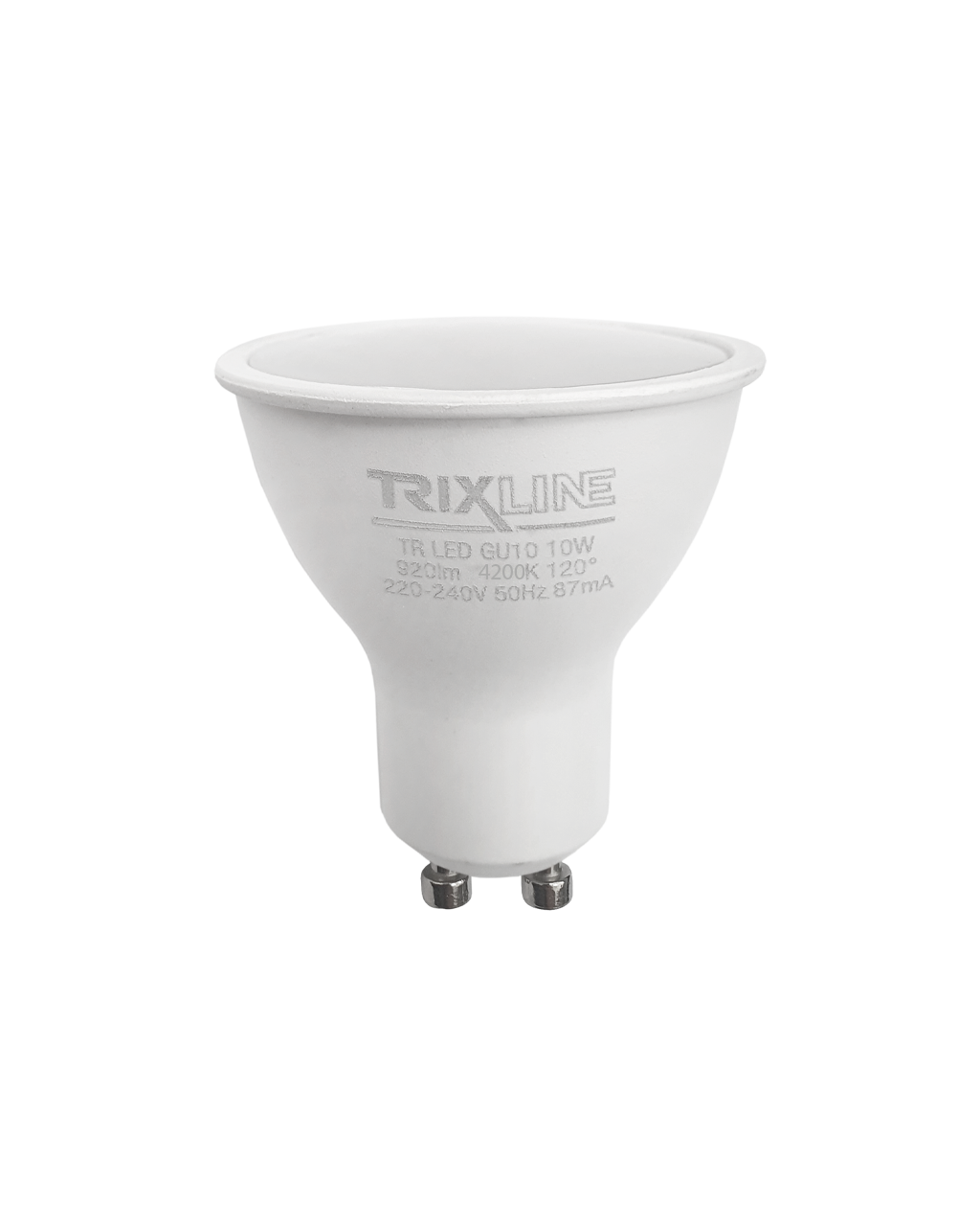 LED žárovka Trixline 10W 920lm GU10 neutrální bílá