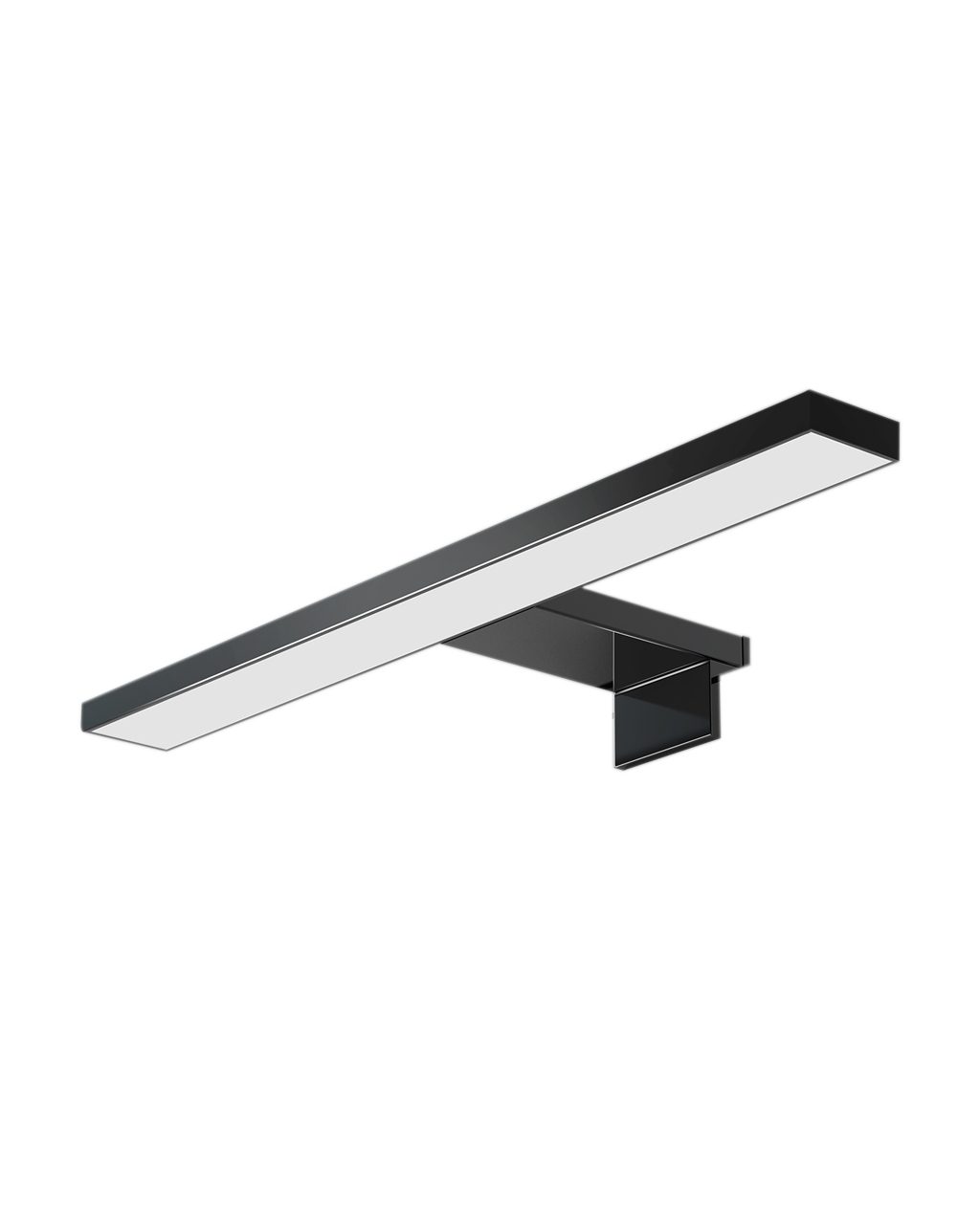 Q-300B LED 5W/400lm/4000K zrcadlové světlo 30cm - černé QTEC