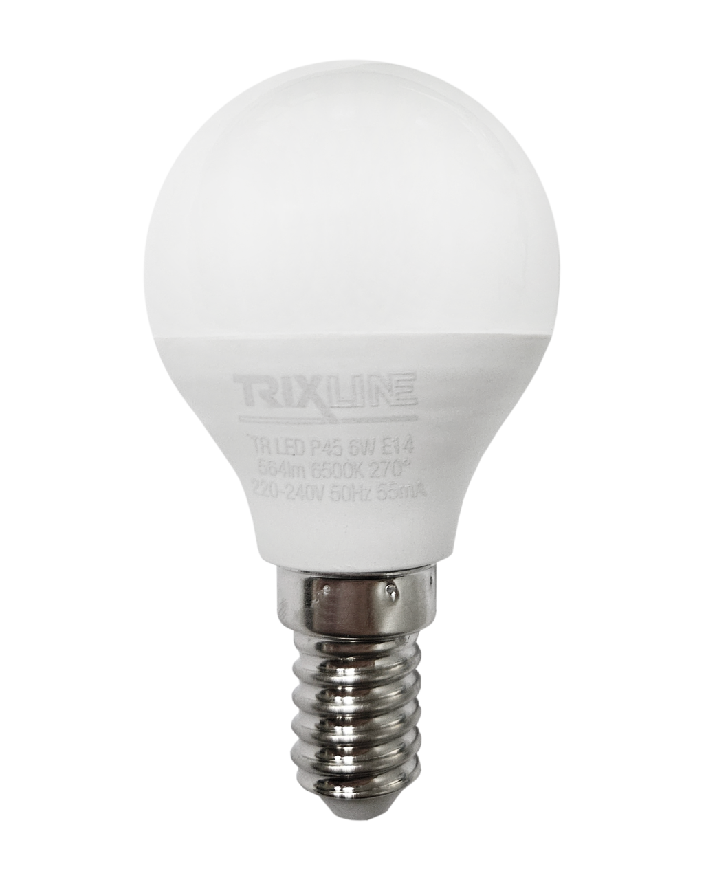 LED žárovka Trixline 6W 564lm E14 P45 6500K