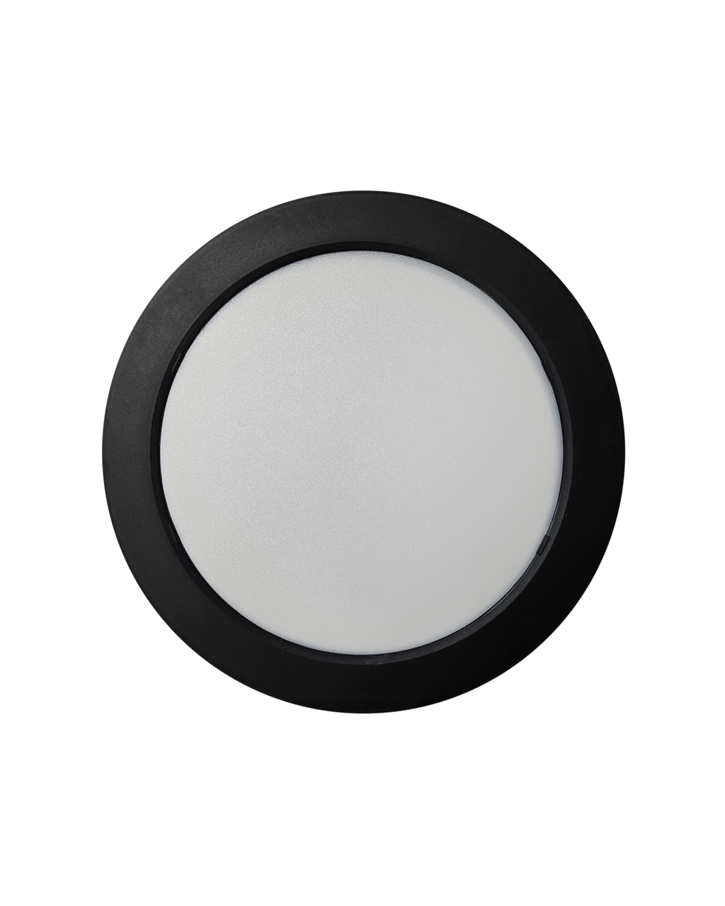 Q-55M LED panel 18W 1980lm 4000K černý - kruhový přisazený Qtec
