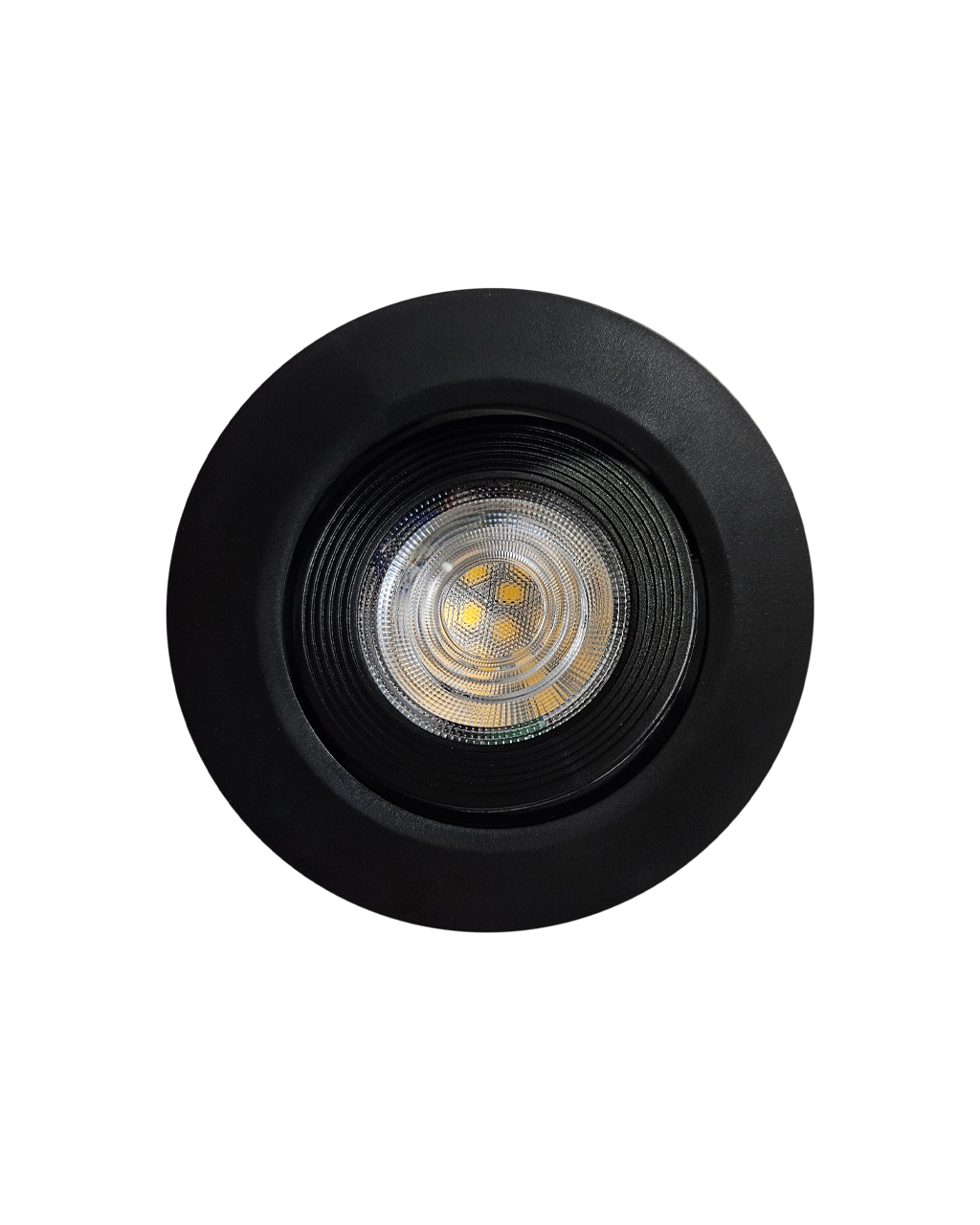 Q-13DL LED stropní svítidlo 5W - černé, kruhové - neutrální bílá QTEC