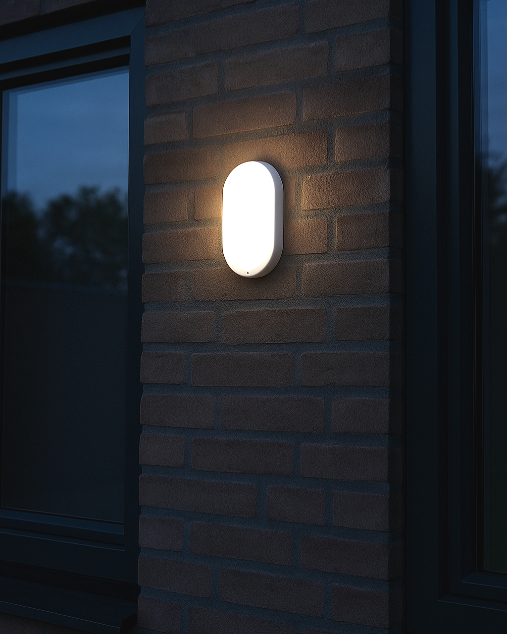 LED stropní svítidlo Q-50A 8W 720lm 4200K IP64 - bílé QTEC