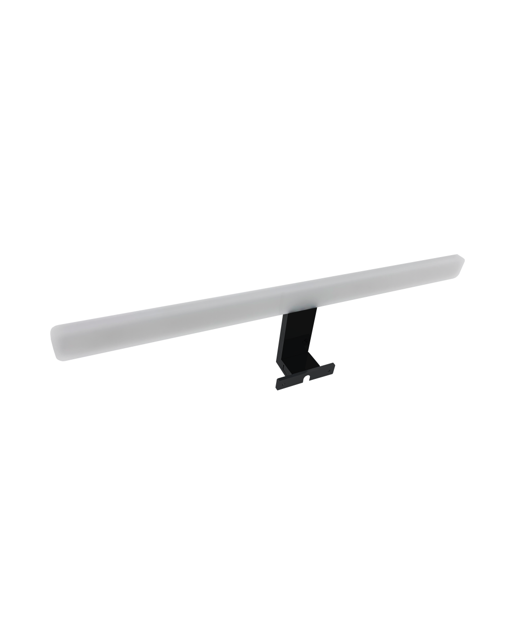 Q-308B LED 8W/680lm/4000K zrcadlové světlo 30cm - černé QTEC
