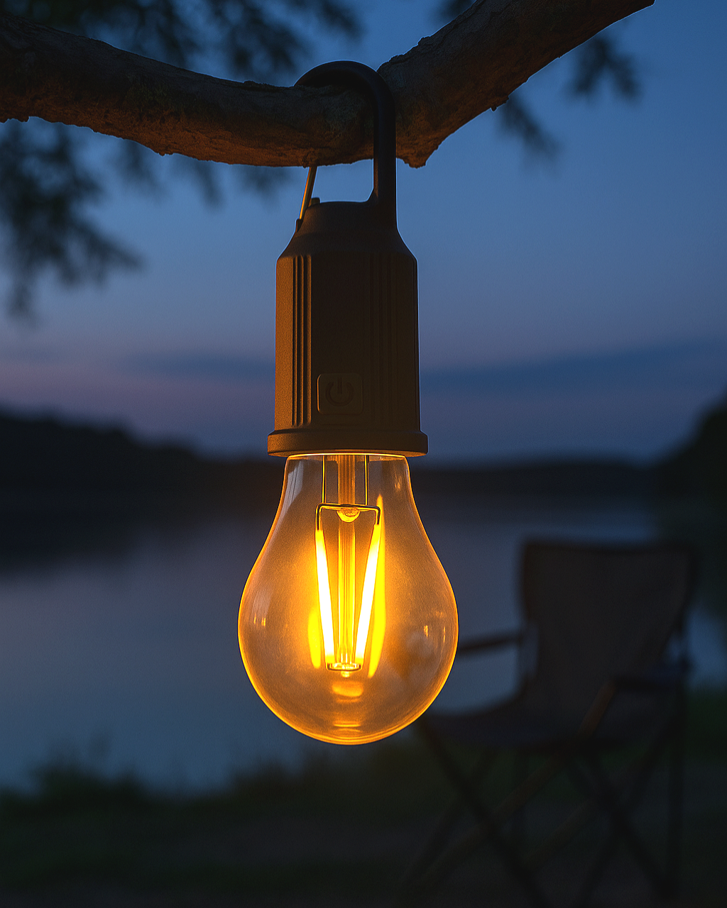 TR-347M LED žárovka s USB nabíjením 3W 3000K Trixline