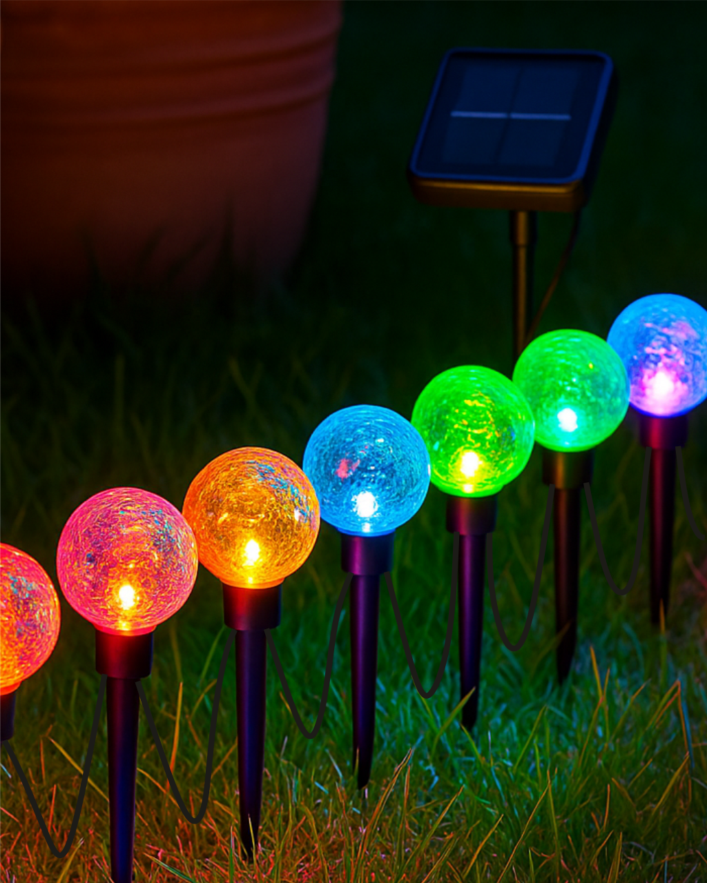 Dekorativní LED solární osvětlení TR-333D Trixline