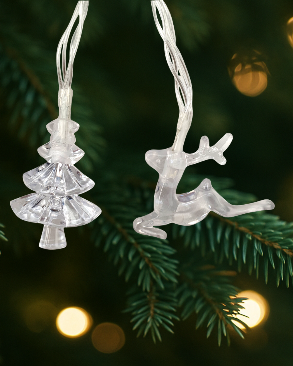 TR-224V Světelná girlanda Stromečky a sobi TRIXLINE