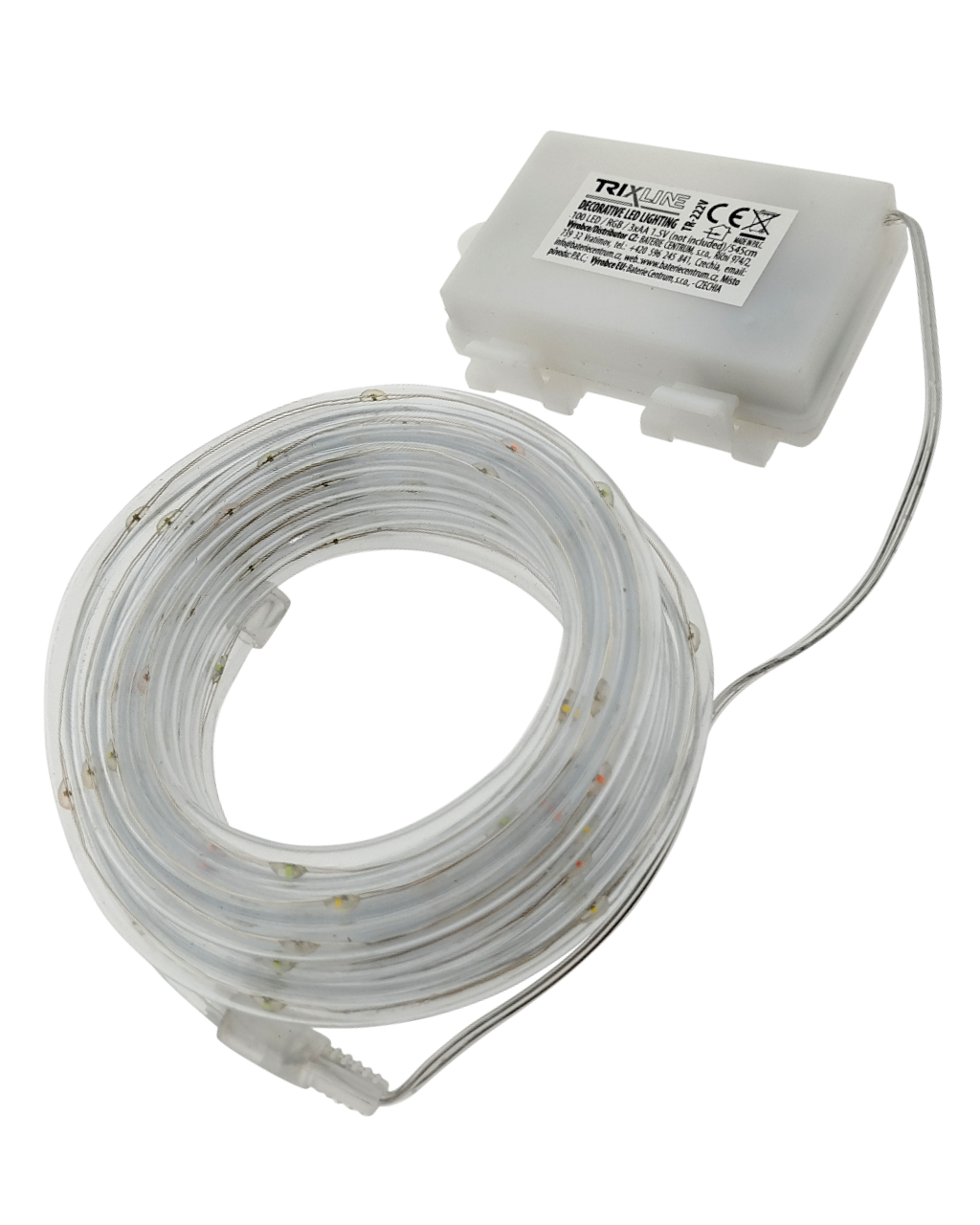 TR-222V Světelný řetěz - průhledný TRIXLINE