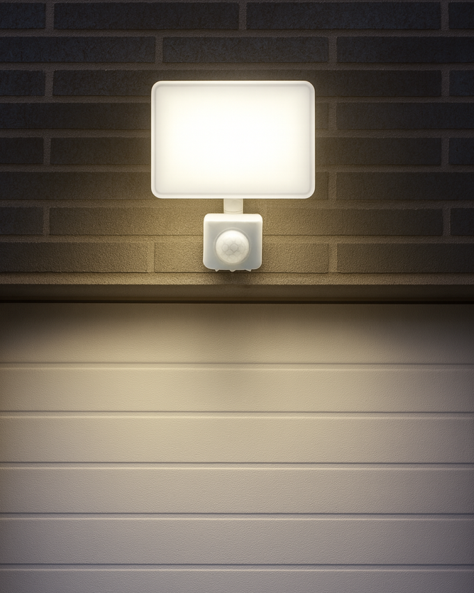 LED FLOOD 3CCT Reflektor TR-20S 20W se senzorem Trixline