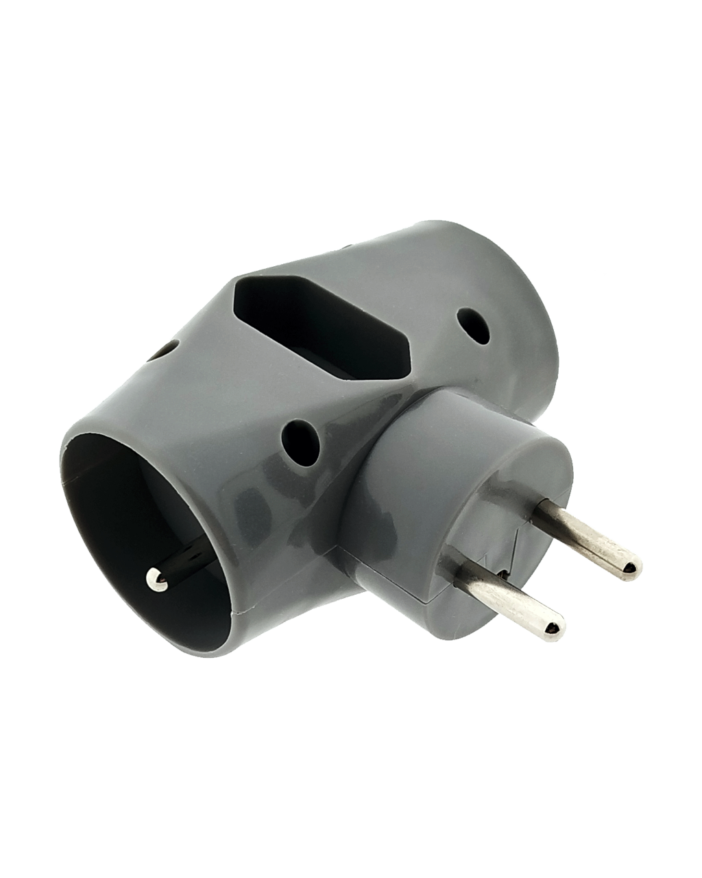 QTEC Q-415F Rozbočovací zásuvka 2x2P+PE/1x2P