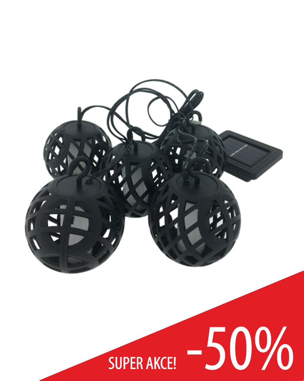 Dekorativní LED solární světlo TRIXLINE TR 616