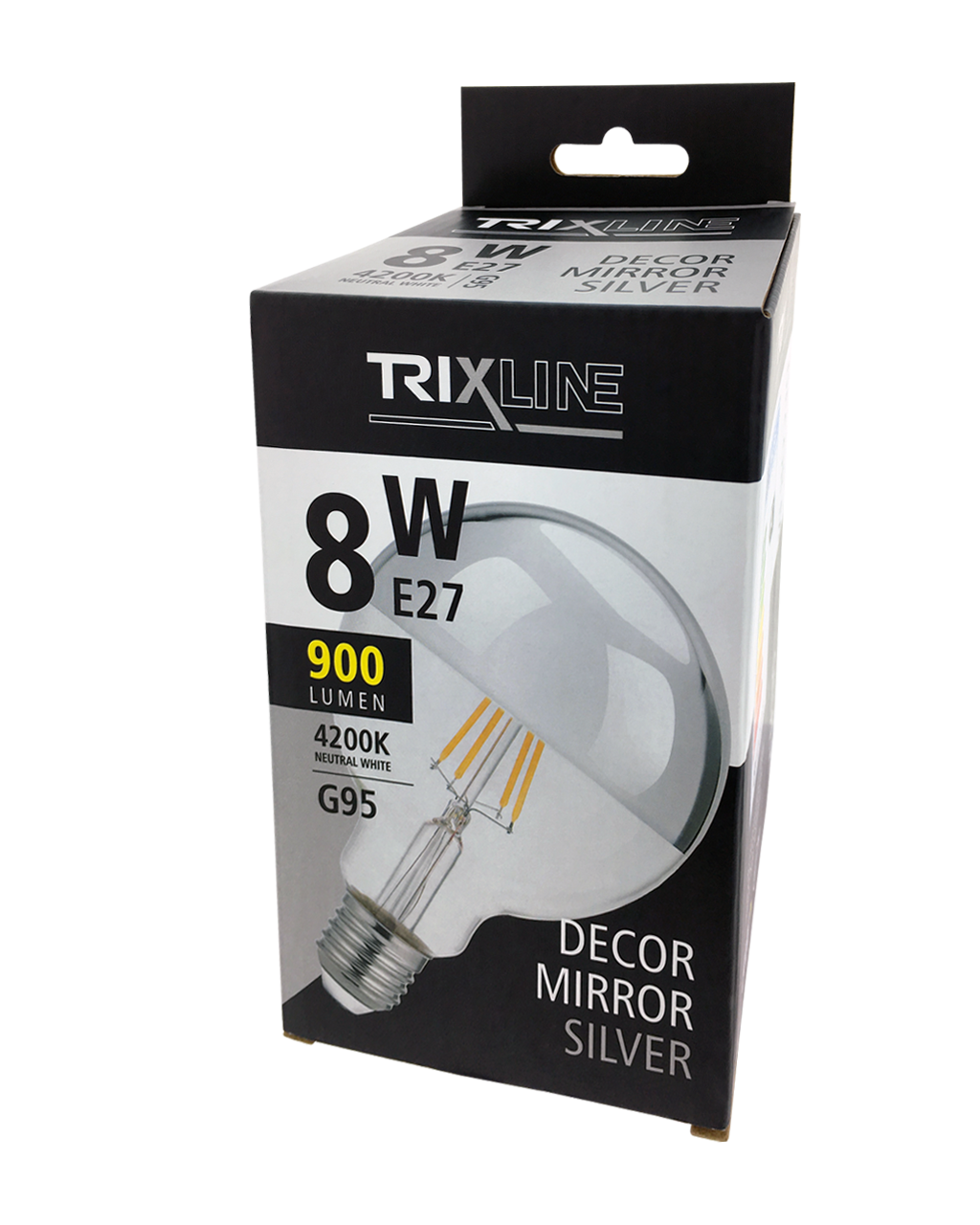 LED rovka Trixline DECOR MIRROR G95 8W SILVER