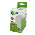 LED žárovka Qtec 11W A60 E27 neutrální bílá