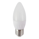 LED žárovka Trixline 8W E27 C35 neutrální bílá
