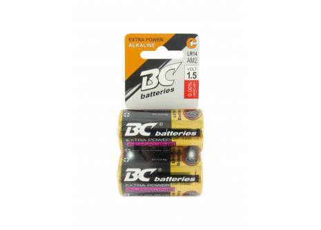 BC batteries alkalická baterie 1,5V LR14 
