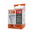 LED žárovka Trixline 7W GU10 teplá bílá LED žárovka Trixline 7W GU10 teplá bílá