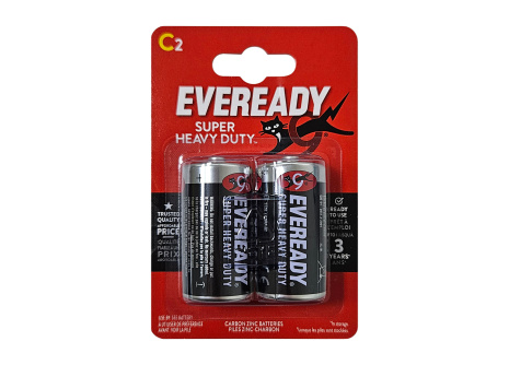 Baterie EVEREADY C-R14 1,5V zinkochloridová 2ks Energizer