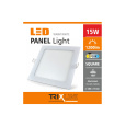 Podhledové LED svítidlo TRIXLINE – čtvercové 15W teplá bílá Podhledové LED svítidlo TRIXLINE – čtvercové 15W teplá bílá