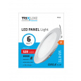 LED panel TRIXLINE TR 126 6W, kruhový vestavný 6500K LED panel TRIXLINE TR 126 6W, kruhový vestavný 6500K