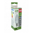 LED žárovka Trixline 6W E14 C35 studená bílá LED žárovka Trixline 6W E14 C35 studená bílá