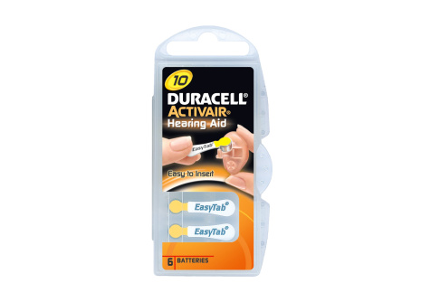 Duracell DA10 PR230 baterie do naslouchadel 6ks