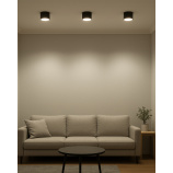Q-12AD LED Stropní bodové světlo 3CCT černé QTEC