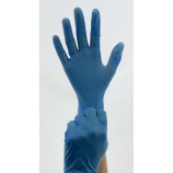 TR G400 Jednorázové rukavice 100ks - velikost S Blue Stretch Trixline