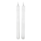 Dlouhé LED svíce - bílé, 2ks HOME DECOR HD-114