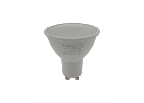 LED žárovka Trixline 4W 320lm GU10 teplá bílá