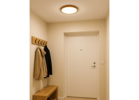 LED stropní 3CCT svítidlo TR-72S - 18W 1850lm ø23x2,5cm Trixline
