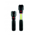 LED teleskopická svítilna TR C224 3W COB + 3W 