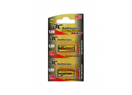 BC batteries alkalická baterie 1,5V LR1