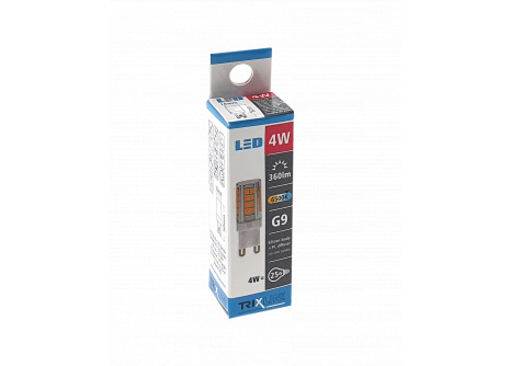 LED žárovka Trixline 4W G9 6500K denní bílá