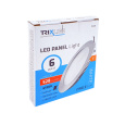 LED panel TRIXLINE TR 126 6W, kruhový vestavný 6500K LED panel TRIXLINE TR 126 6W, kruhový vestavný 6500K