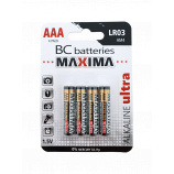 BC batteries MAXIMA alkalická mikrotužková baterie 1,5V LR03