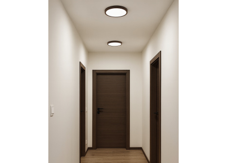 LED stropní 3CCT svítidlo TR-73S - 18W 1850lm ø23x2,5cm Trixline