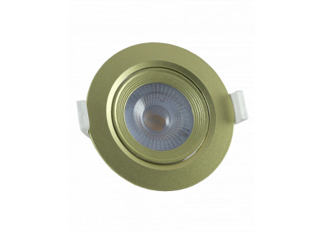 Bodové LED světlo 3W TRIXLINE Ceiling TR 403 Zlatá