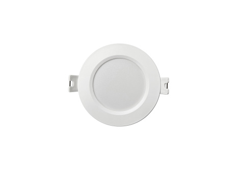Q-100P LED panel 3W 330lm 4000K bílý - kruhový vestavný Qtec