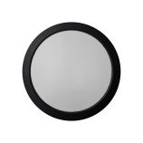 Q-56M LED panel 24W 2640lm 4000K černý - kruhový přisazený Qtec