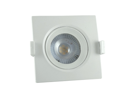Bodové LED světlo 7W - čtvercové TR 417 / 9512 Bílá TRIXLINE