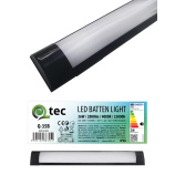 Q-35B 36W LED BATTEN LIGHT podlinkové světlo - černé QTEC 120cm