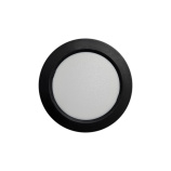 Q-54M LED panel 6W 660lm 4000K černý - kruhový přisazený Qtec