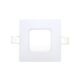LED panel Qtec Q-215S 3W, čtvercové vestavné 6500K