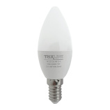 LED žárovka Trixline 4W 376lm E14 C35 studená bílá