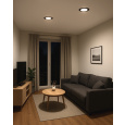 Q-51M LED panel 6W 660lm 4000K černý - kruhový vestavný Qtec Q-51M LED panel 6W 660lm 4000K černý - kruhový vestavný Qtec