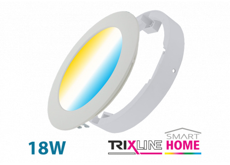 LED stropní svítidlo Trixline SMART HOME TR SH304 18W 3CCT