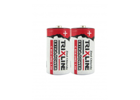 Trixline Extra power zinkochloridová baterie 1,5V R14