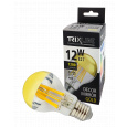 LED žárovka Trixline DECOR MIRROR A60, 12W GOLD