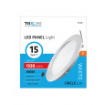 LED panel TRIXLINE TR 129 15W, kruhový vestavný 6500K LED panel TRIXLINE TR 129 15W, kruhový vestavný 6500K