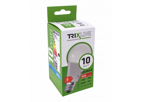 LED žárovka Trixline 10W 920lm E27 A60 neutrální bílá