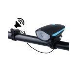 LED nabíjecí cyklo svítilna přední s klaksonem TRIXLINE TR 323